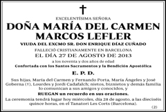 María del Carmen Marcos
